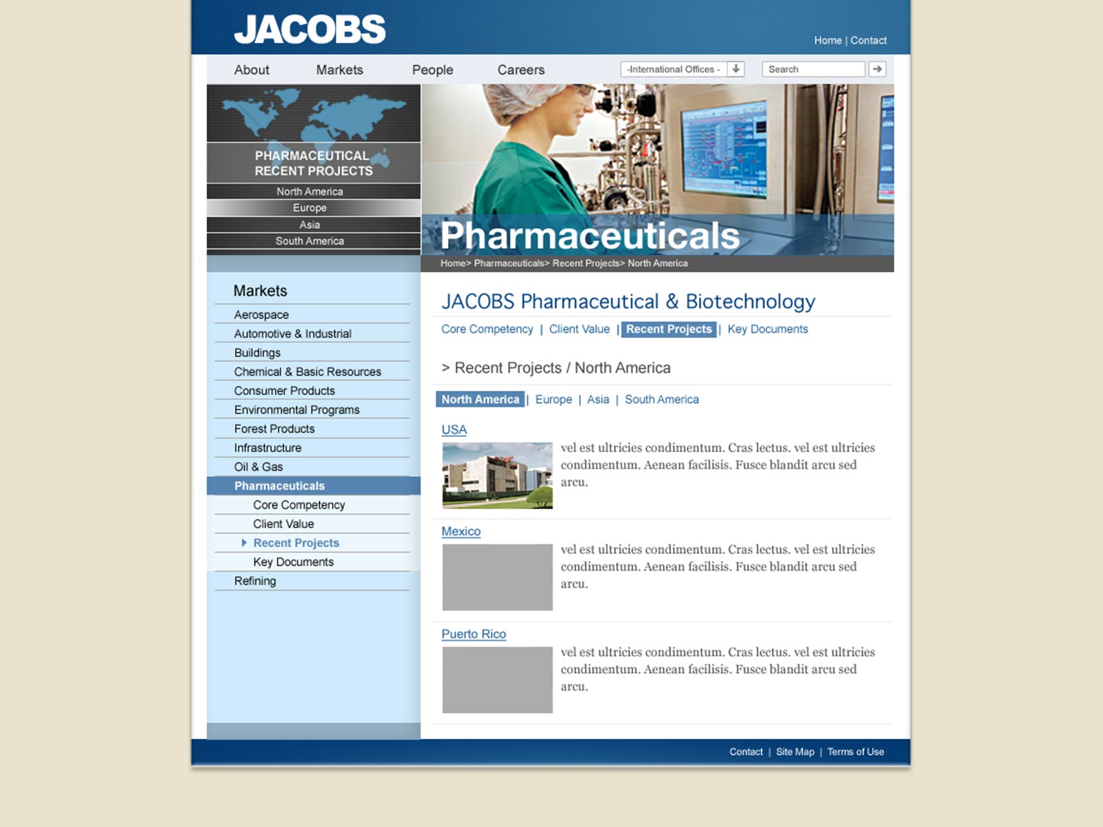 Jacobs Engineering Group Web Design & Development