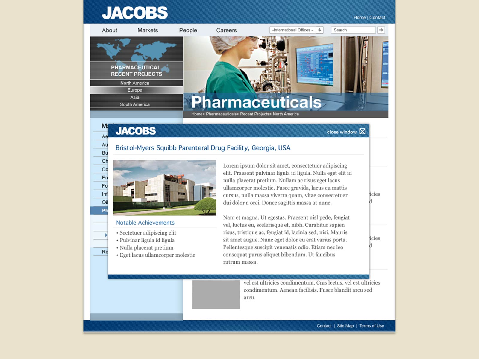 Jacobs Engineering Group Web Design & Development