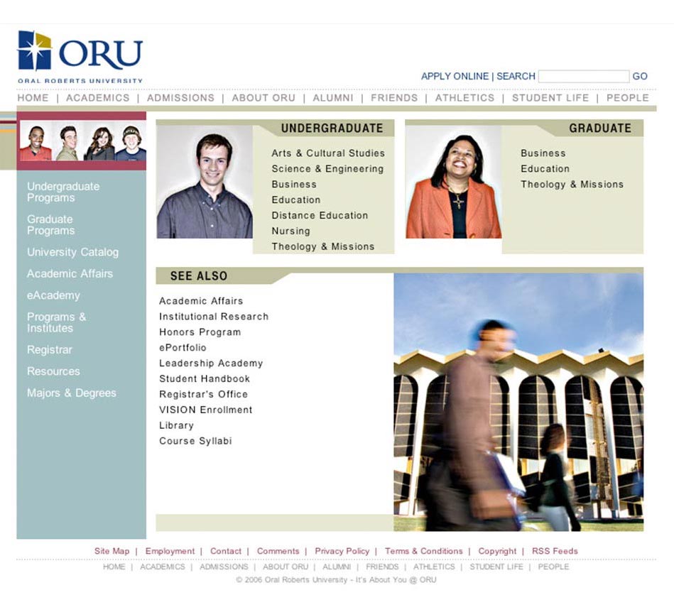 ORU Web Design & Development