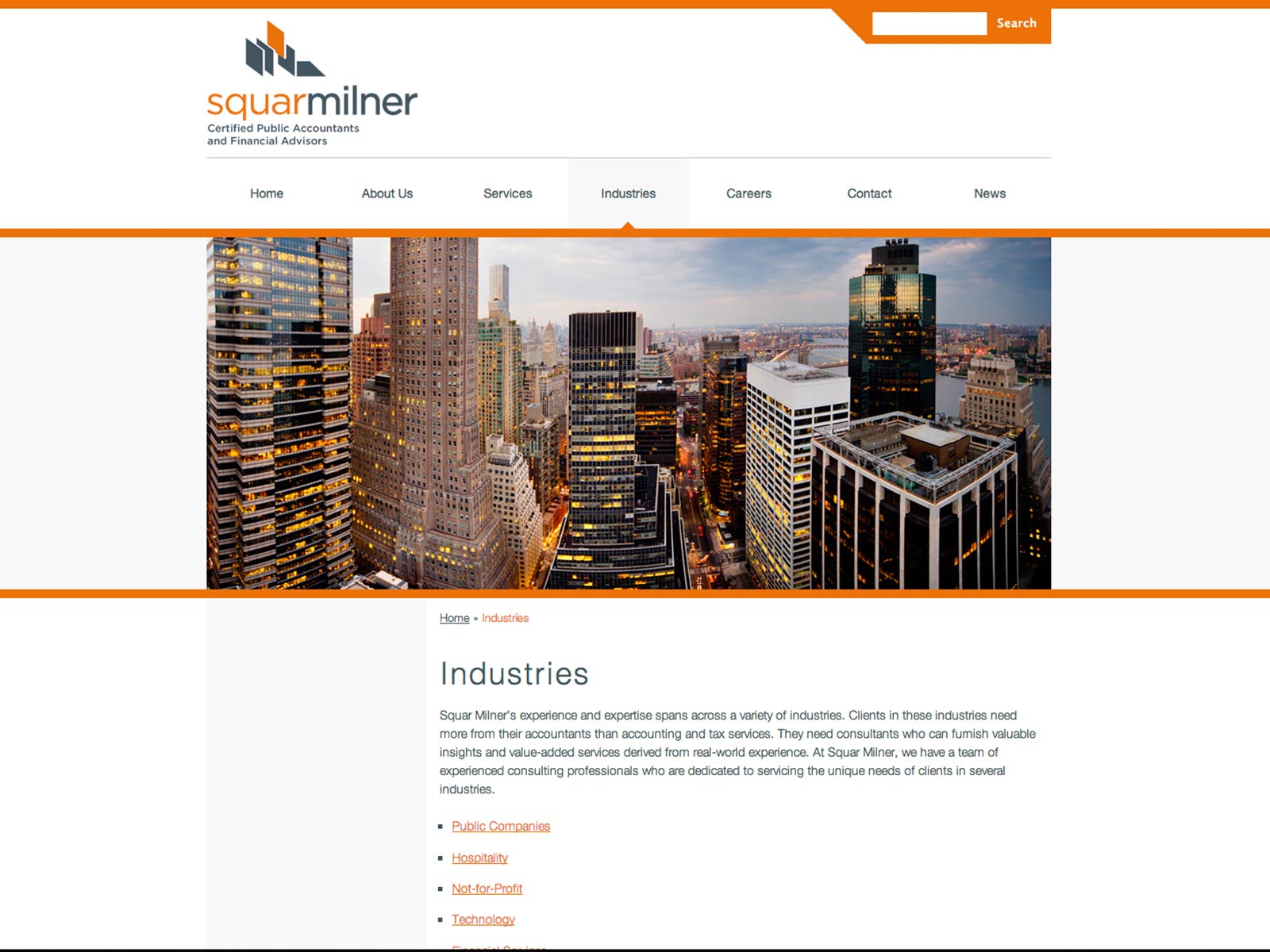 Squar Milner Web Design & Development