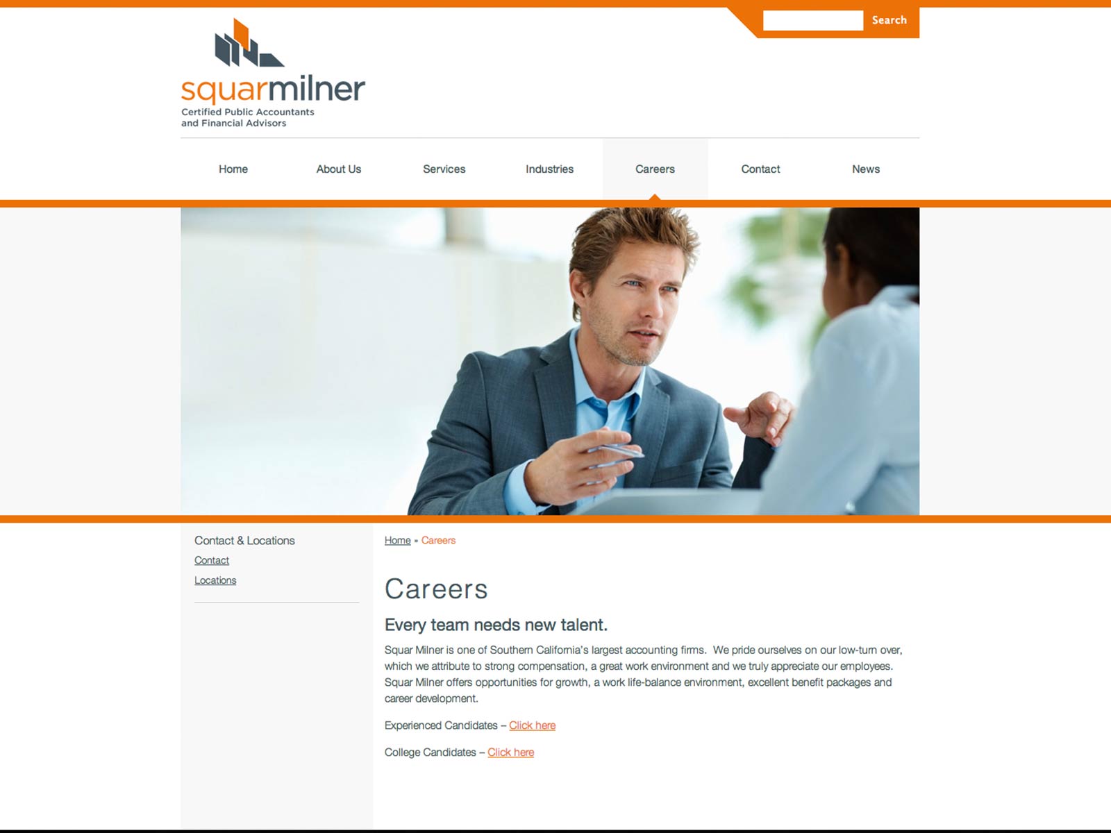 Squar Milner Web Design & Development