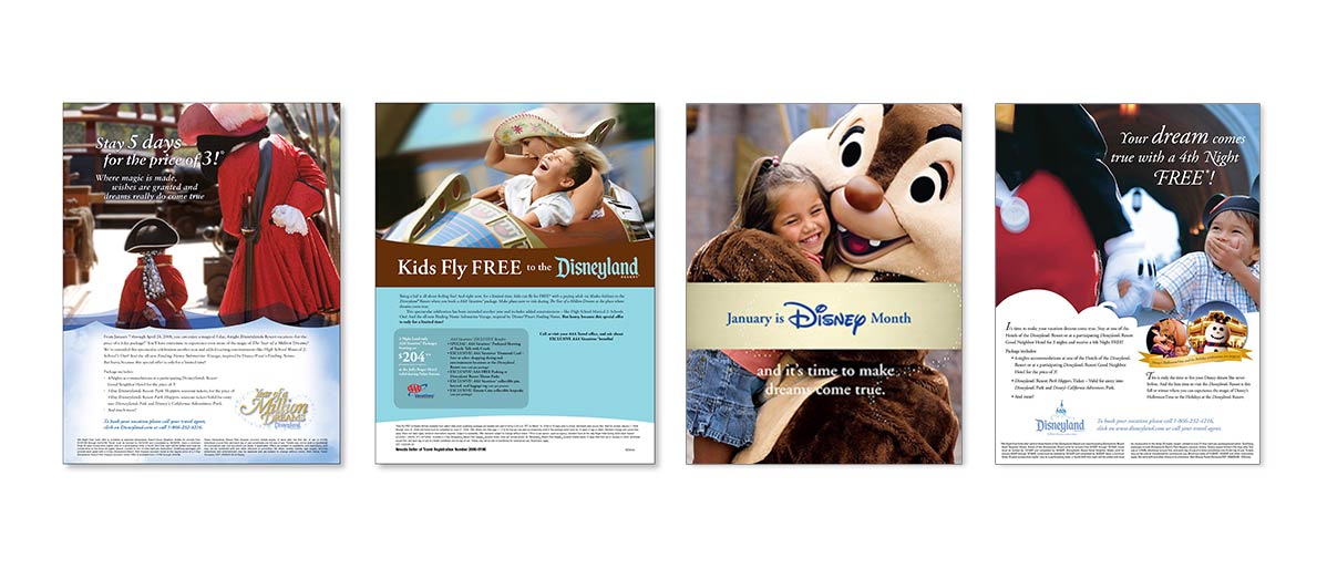 Disneyland's Advertisement Design