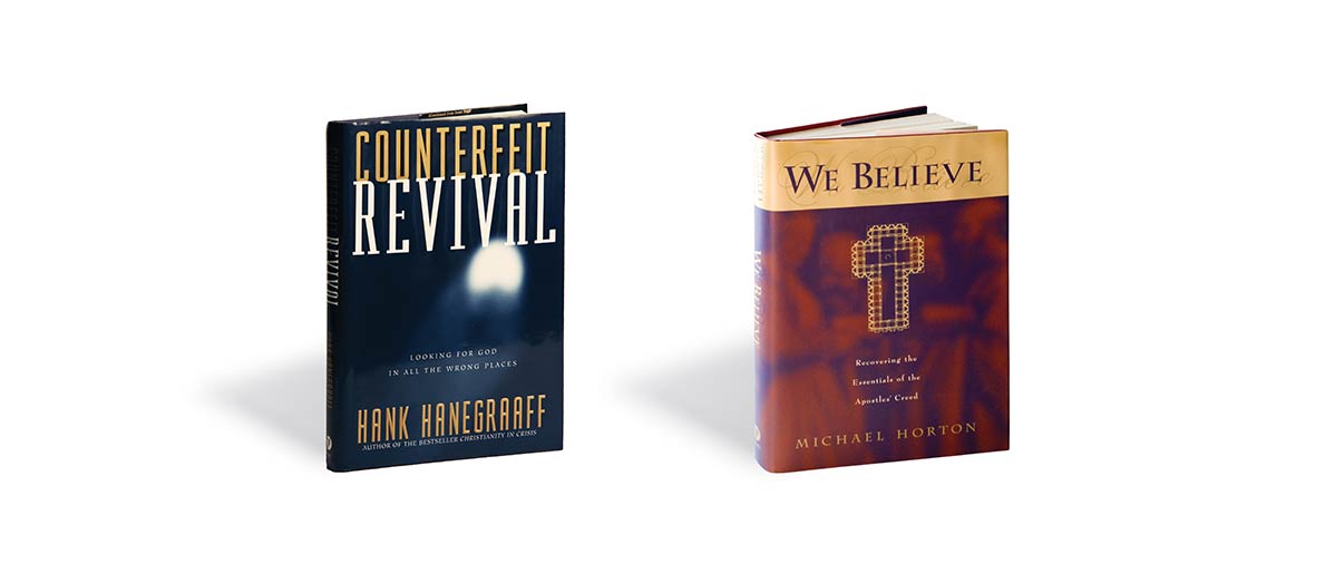 Counterfeit Revival and We Believe Book Designs