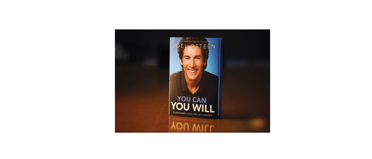 Joel Osteen's Book 'You Can You Will' Design